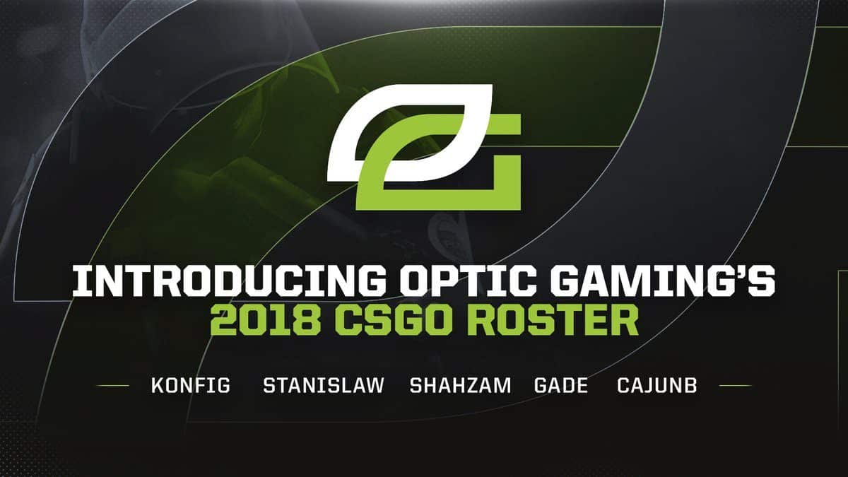 OpTic Gaming international CS:GO roster